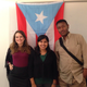 Left to right: Coral Salomón, Aman Kaur, and Girmaye Misgna, three of the organizer’s of a recent UPenn mapathon to aid in Puerto Rican relief efforts. Photo Courtesy Coral Salomón